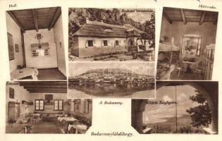 Badacsonylábdihegy, Rodostói turistaház, hall, hálószoba, étterem, belső