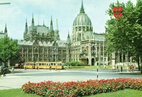 10 db MODERN magyar Budapesti képeslap buszokkal / 10 modern Hungarian postcards with autobuses from...