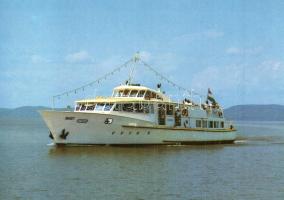 9 db MODERN magyar képeslap hajókkal / 9 modern Hungarian postcards with ships