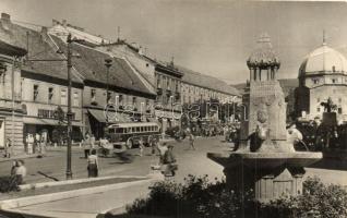10 db MODERN magyar képeslap villamosokkal / 10 modern Hungarian postcards with trams