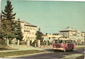 10 db MODERN magyar vidéki város buszokkal / 10 modern Hungarian rural towns with autobuses