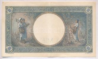 Románia 1941. 1000L  T:II 
Romania 1941. 1000 Lei C:XF