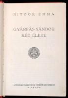 Vegyes könyvtétel, 4 db: 

Ignácz Rózsa: anyanyelve magyar... Bp.,1943, Dante. Kiadói illusztrált ...