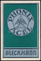 1930 Bp. VI., Bleckmann J.E. Phönix-Acélművek katalógusa