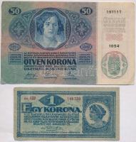 1902. 1000K + 1912. 100K (2x) + 1914. 50K + 1920. 1K T:II-,III