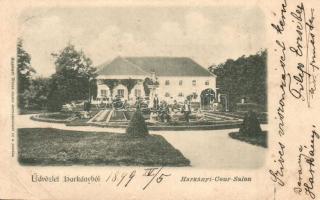 1899 Harkány, Cour Salon, gyógyterem  (EK)