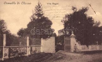 Oderzo, Villa Regini, bicycle. Ditta Bianchi (tiny holes)