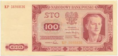 Lengyelország 1948. 100Zl T:I-,II  Poland 1948. 100 Zlotych C:AU,XF