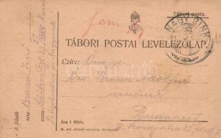 10 db első világháborús osztrák-magyar tábori postai levelezőlap / 10 WWI Austro-Hungarian military ...