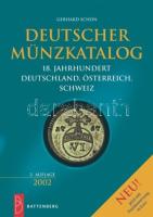 Schön - Deutscher Münzkatalog 18. század, benne Németország, Ausztria és Svájc érméi (2002.)