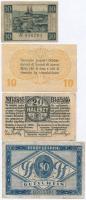 4db-os vegyes városi szükségpénz tétel, benne Olaszország, Németország / Weimari Köztársaság és Leng...