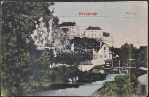 Veszprém, Várfok. Leporellolap / leporellocard