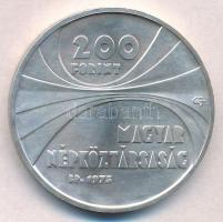 1975. 200Ft Ag "Magyar Tudományos Akadémia" T:BU Adamo EM47