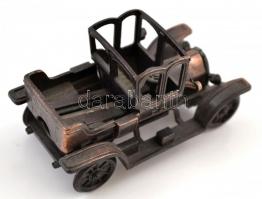 Réz teherautó makett ceruza hegyezővel 8x5 cm