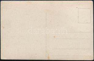 cca 1919-1920 Zadravecz István (1884-1965) tábori püspök beszél a Nemzeti Hadsereg és civilek előtt,...