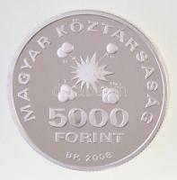 2008. 5000Ft Ag "Teller Ede" tanúsítvánnyal T:PP Adamo EM214