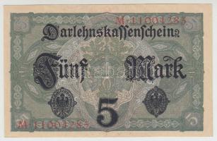 Német Birodalom 1917. 5M T:II
German Empire 1917. 5 Mark C:XF 
Krause 56