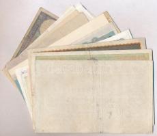 19db-os vegyes bankjegy és szükségpénz tétel, közte Argentína, India, Kenya, Szlovénia, Dominikai Kö...