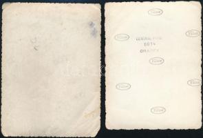 cca 1930-1940 Nagyvárad, az Apollo mozi arculatai különféle filmreklámokkal, 4 db fotó, egy részük h...