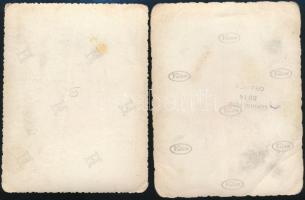 cca 1930-1940 Nagyvárad, az Apollo mozi arculatai különféle filmreklámokkal, 4 db fotó, egy részük h...