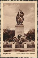 1943 A Ferencváros (Fradi)  ladarúgócsapat tagjai által aláírt képeslap Zentai II. Zentai, és mások ...