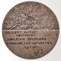 Imrey Lajos (1879-19??) 1930. "Magyar Vívó Szövetség - Gellért Alfréd mesternek jubileuma emlék...