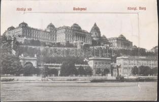 Budapest I. Királyi vár. leporellolap / leporellocard (EK)