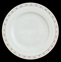 Pirkenhammer porcelán lapos tányér (Fischer Emil mint forgalmazó), jelzett, hibátlan, d: 24,5 cm