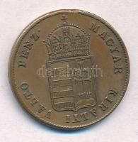 1848. 1kr Cu T:1- ph. 
Adamo B1