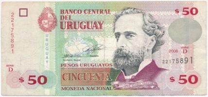 Uruguay 2008. 50P T:III- Uruguay 2008. 50 Pesos C:VG