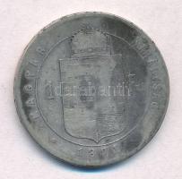 1871KB 1Ft Ag "Ferenc József / Középcímer" Körmöcbánya T:3 patina
Hungary 1871KB 1 Forint...