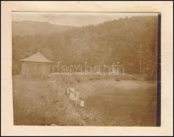 cca 1917-1918 Első világháborús fotóalbum: életképek, harctéri jelenetek, nagyrészt feltehetőleg az ...