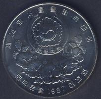 Dél-Korea 1987. 2000W "Szöuli olimpia - bírkózás" T:1