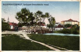 Balassagyarmat Ipoly demarkációs vonal