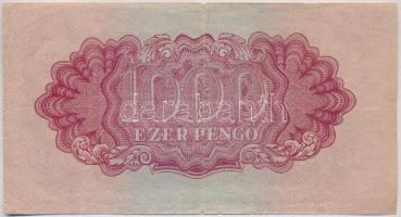 1944. 1000P "A Vörös Hadsereg Parancsnoksága" T:III szakadás
Adamo P48