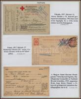 Hadifogság az I. világháborúban és utána 16 db eredeti fotó és hadifoglyok által hazaküldött levelez...