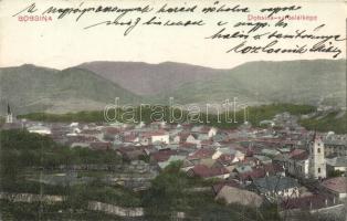 Dobsina, látkép. Köhler Árthur kiadása / panorama view