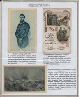 1848-49-es forradalom és szabadságharc képeslapokon. A világosi fegyverletétel és utána. 31 db erede...