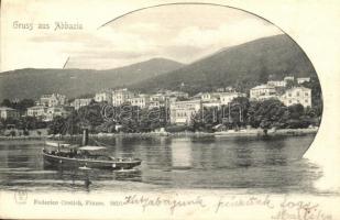 Abbazia, Opatija; gőzös / steamship