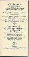 Emlékezés a 650 éves Körmöcbányára. A Magyar Numizmatikai Társulat ünnepi ülése a Magyar Tudományos ...