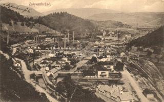 Zólyombrézó, Podbrezová; vasgyár / iron works, factory (fa)
