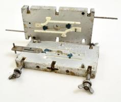 Régi fém öntőforma, 22x5x12 cm