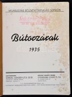 1935 Bútorzárak. Vasárugyár Rt. Sopron. Sopron, Röttig-Romwalter Nyomda-ny., foltos, 31 p