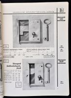 1935 Bútorzárak. Vasárugyár Rt. Sopron. Sopron, Röttig-Romwalter Nyomda-ny., foltos, 31 p