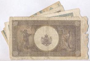 Románia 1941. 500L + 1945. 10.000L + 1946. 100.000L + 1992. 500L T:VG,G
Romania 1941. 500 Lei + 194...