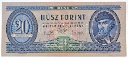 1947. 20Ft T:I-,II  / Hungary 1947. 20 Forint C:AU,XF Adamo F9