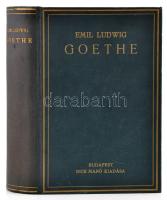 Emil Ludwig: Goethe. Bp., é.n., Dick Manó k., 587 p. Kiadói aranyozott vászonkötésben.