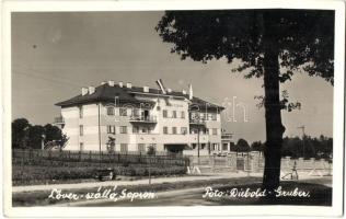 1935 Sopron, Hotel Lövér szálló. Foto Diebold-Gruber