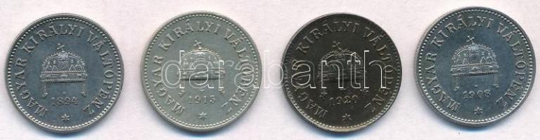 1894KB-1908KB 10f Ni + 1915KB 10f alpakka + 1920KB 10f Fe T:1-