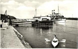 4 db modern sport motívumlap: Tatai edzőtábor, röplabda, evezősök Ercsinél, úszás, labdarúgás / 4 mo...